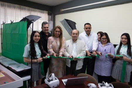 COBAES inaugura el Centro Creativo de Aprendizaje en el Plantel 24